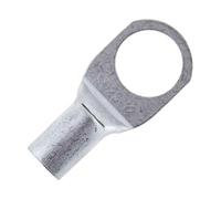SeKi 14095 Lot de 10 cosses de câble pour tube M12 Argenté 25 mm