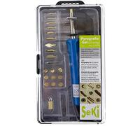 SeKi 313574 Kit de Pyrographie Fer à Souder Bleu