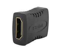 SeKi 85118 Adaptateur HDMI Femelle vers HDMI Femelle pour rallonge Connecteurs plaqués Or Noir