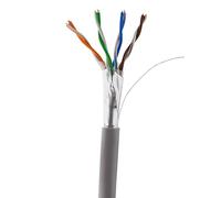 Seki Câble réseau Cat. 5e F/UTP 50 m Câble de Pose - Câble Ethernet LAN Cat5E Câble d'installation Câble de données vers BauPVO