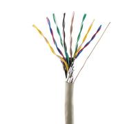 SeKi Câble téléphonique 8 x 2 x 0,6 mm J-Y(ST) Y 25 m rond pour montage encastré, câble d'installation de télécommunications 16 fils