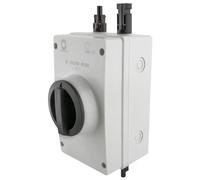 SeKi Disjoncteur solaire CC 4 broches PV Interrupteur principal 32 A 1500 V avec connecteurs compatibles MC4 Disjoncteur de protection IP66 protégé contre l'eau