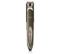 Seki EDGE SS-109 | Made in Japan | Coupe-ongles fin Satin Slim | Finition satinée mate | Avec réservoir collecteur et lime intégrée | 7,8 x 1,1 x 1,7 cm