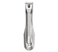 Seki EDGE SS-112 | Made in Japan | Coupe-ongles premium | Coupe-ongles ergonomique en acier inoxydable avec réservoir intégré et lime à ongles | 95 mm
