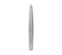 Seki EDGE SS-513 | Made in Japan | Pincette en acier inoxydable à pointe biseautée | affûtée à la main, forme ergonomique | qualité studio pour poils, échardes, soins des animaux & modélisme