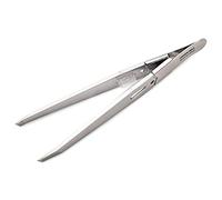 Seki EDGE SS-515 | Made in Japan | Pince à épiler professionnelle | Pince à épiler en acier inoxydable à pointe biseautée de précision | affûtée à la main, ergonomique, qualité studio | Beauty Tool