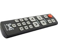 SEKI GRANDE SW - SeKi Grande, télécommande universelle à auto-apprentissage, noir