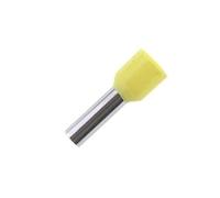 SeKi Lot de 100 embouts de câble isolés Jaune 6,00 mm² Qualité industrielle