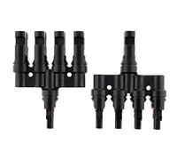 SeKi Lot de 2 connecteurs en Y - Adaptateur parallèle pour installation en parallèle des panneaux solaires - Fiche PV adaptée pour les installations îles.