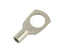 SeKi Lot de 25 cosses tubulaires - 1,5 mm² - Diamètre du trou M6 - Cosses de câble non isolées en cuivre étamé - Connecteurs pour câbles de batterie, boîtes de distribution, voiture