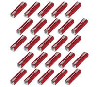 SeKi Lot de 25 fusibles torpilles en thermoplastique Rouge 16 A