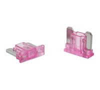 SeKi Lot de 5 fusibles à lame Mini LP Low Profile 3A violet ; Fusible de voiture 58V/DC, fusible à lame, bateau, remorque, camion, caravane