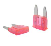 SeKi Lot de 5 mini fusibles plats 4 A Rose 32 V/DC Pour bateau, remorque, camion, caravane