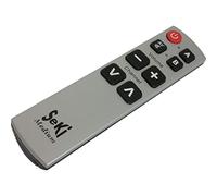 Seki Medium Télécommande universelle avec fonction d'apprentissage Argent/noir (Import Allemagne)