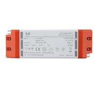 SeKi Pilote LED à tension constante Triac à intensité variable 12 V CC 30 W 2,5 A ; pas de charge minimale, pas de bruit/scintillement LED, homologation MM