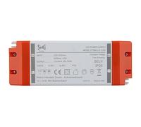 SeKi Pilote LED à tension constante Triac à intensité variable 12 V DC 50 W 4,16 A - Transformateur d'alimentation à découpage - Pas de charge minimale, pas de bruit/scintillement LED, homologation MM