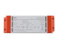 SeKi Pilote LED à tension constante Triac à intensité variable 24 V CC 75 W 3,12 A ; pas de charge minimale, pas de bruit/scintillement LED, homologation MM
