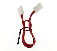 SeKi Rallonge pour ruban LED à clip avec câble de 30 cm - Pour bandes LED de 8 mm (2 broches)