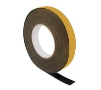 SeKi Ruban d'étanchéité en EPDM autocollant - 20 x 2 mm - 10 m - Noir