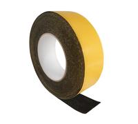 SeKi Ruban d'étanchéité en EPDM autocollant - 40 x 2 mm - 10 m - Noir