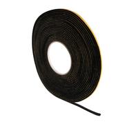 SeKi Ruban d'étanchéité en EPDM autocollant - 5 x 3 mm - 10 m - Noir
