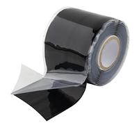SeKi Ruban en silicone auto-soudant, noir, 5 cm x 3 m, bande de réparation isolante étanche pour la réparation de tuyau, câble ; pour les réparations étanches.
