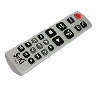 SEKI DVD SI - SeKi DVD, télécommande universelle à auto-apprentissage, argent