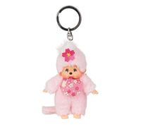 Sekiguchi 242467 Monch hichi Cerise Fleur, Porte-clés, env. 10 cm, Rose, Rose Rose G