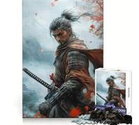Sekiro Guerrier dans la Brume Puzzle de 1000 pièces pour Adultes Stimule la mémoire Passe-Temps à la Maison Décoration Murale (50x75cm)