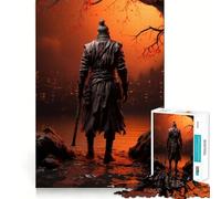 Sekiro, Puzzle Japonais de 1000 pièces pour Adolescents, Jeu de logique et de réflexion, détente mentale, découpe précise, Cadeau de Noël (50x75cm)