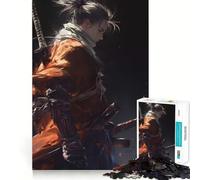 Sekiro Shadow Die Twice Puzzle pour Adolescents 1000 pièces Jeu de réflexion Relaxant et Amusant (38x26cm)
