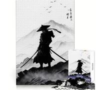 Sekiro Shadows Die Twice Puzzle de 1000 pièces pour Adolescents Jeu de réflexion et de Calme Qualité supérieure Cadeau de Noël (38x26cm)