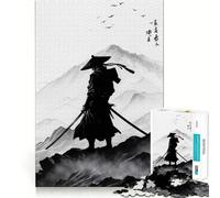 Sekiro Shadows Die Twice Puzzle de 1000 pièces pour Adolescents Jeu de réflexion Passe-Temps Calme Découpe précise Cadeau saisonnier (38x52cm)