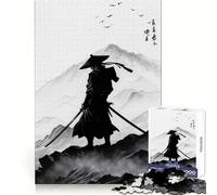 Sekiro Shadows Die Twice Puzzle de 1000 pièces pour Adolescents Jeu de réflexion Passe-Temps Calme Découpe précise Cadeau saisonnier (38x52cm)