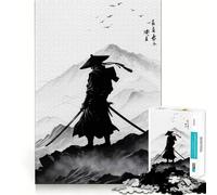 Sekiro Shadows Die Twice Puzzles pour Adolescents 1000 pièces Renforce la mémoire Passe-Temps Calme Qualité Cadeau Festif (50x75cm)