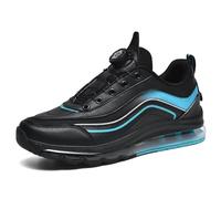 sekiueo Baskets Hommes Chaussures De Course sur Route À Coussin d'air Chaussures De Sport Légères pour Le Jogging Et La Marche,Vert,40 EU
