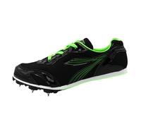sekiueo Chaussures D'athlétisme pour Hommes Femmes Chaussures De Sprint À Pointes Respirantes Basses pour Saut Course Course À Pied,Noir,35 EU