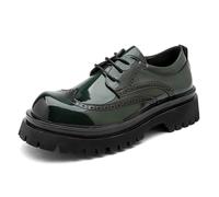 sekiueo Chaussures Habillées Brogue Hommes Chaussures Ville Plateforme