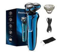 Sekoda Pro 8 Electric Shaver, Electric Razor for Man, 4D Floating Head Shaver, Fast Charging, Quiet Motor, Dual-Track Blades, IP6X Waterproof (Blue,Standard)