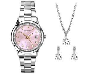 Sekonda Catherine Gift Set 49070 - Femme - 27 mm - Quartz - Verre minéral