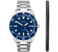 Sekonda Gift Set 39015 - Homme - 43 mm - Analogique - Quartz - Verre minéral