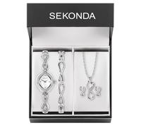 Sekonda Infinity Gift Set 49056 - Femme - 18 mm - Analogique - Quartz - Verre minéral