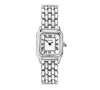 Sekonda Monica Montre à quartz pour femme 20 mm avec cadran analogique et bracelet en alliage Blanc, Argent (All Silver), Moderne