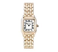 Sekonda Monica Montre à Quartz pour Femme avec Chiffres Romains Affichage analogique Bracelet en Alliage Blanc 20 mm, Rose Gold, Bracelet