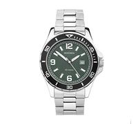 Sekonda Montre bracelet étanche pour homme 50 m 30078, Vert, taille unique, Bracelet