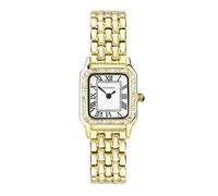 Sekonda Montre Monica pour Femme - Montre à Quartz - Affichage Analogique avec Chiffres Romains - Bracelet en Alliage - 20 mm - Blanc, Moderne