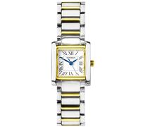 Sekonda Classic Montreal 40703 Montre à quartz pour femme avec affichage analogique et bracelet en alliage bicolore Blanc 21 mm