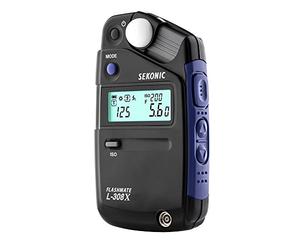 Sekonic SE L308X Flash mètre pour Mesureur de lumière Noir | Flashmètre numérique pour photographie, cinéma et vidéo, mesure lumière ambiante et flash, compact et précis