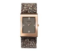 Seksy Rocks® Collection Cadran rectangulaire Swarovski® Pierre Ensemble de bracelet montre pour femme