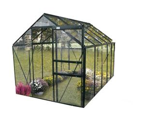 SEKURIT Serre grise 5,77 m² avec base